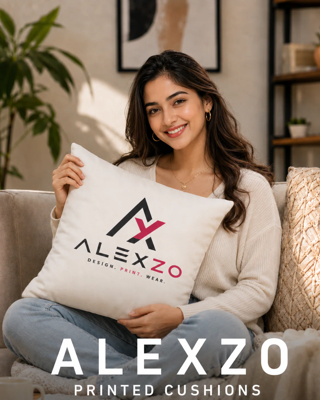 Alexzo printed cushions
