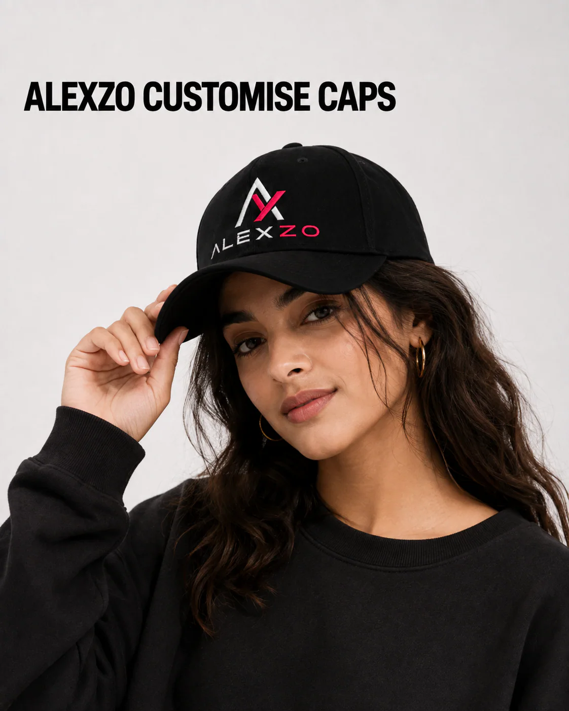 Alexzo customised caps